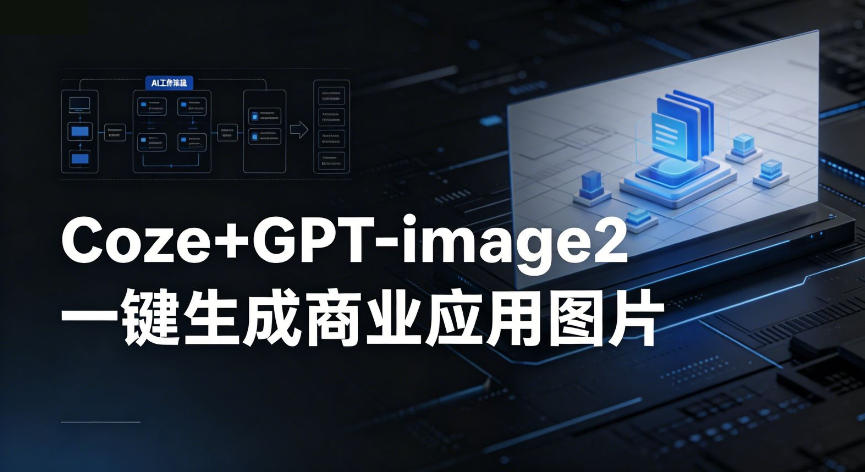 【Coze工作流搭建实操教程】coze+GPT-image2一键生成商业应用图片,全流程保姆级教学-百盟网