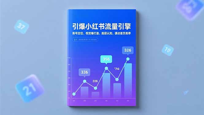引爆小红书流量引擎，账号定位、视觉锤打造、底层认知，撬动首页推荐-百盟网