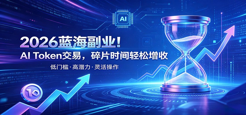 AI Token算力赛道！普通人可入局的数字副业，零门槛快速起步-百盟网