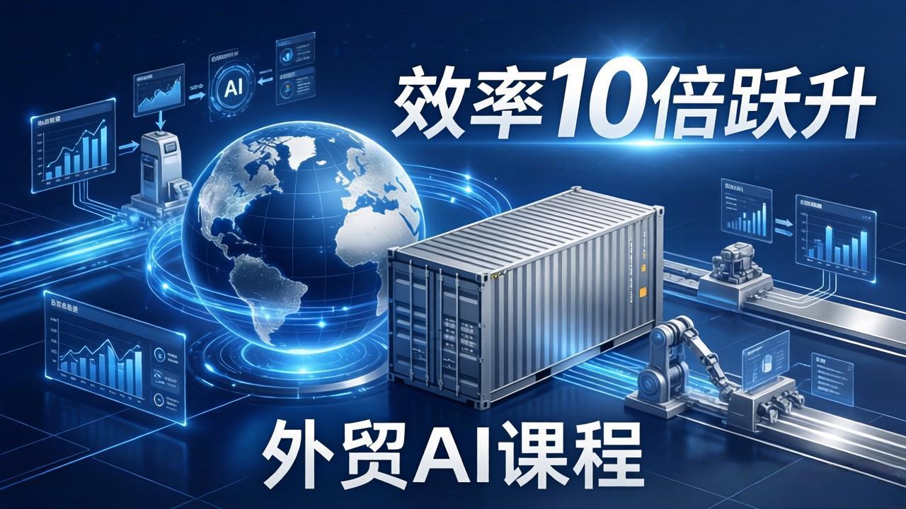 外贸人AI破局课:从零部署n8n搭建数字员工,让AI自动执行复杂工作流,效率10倍跃升-百盟网