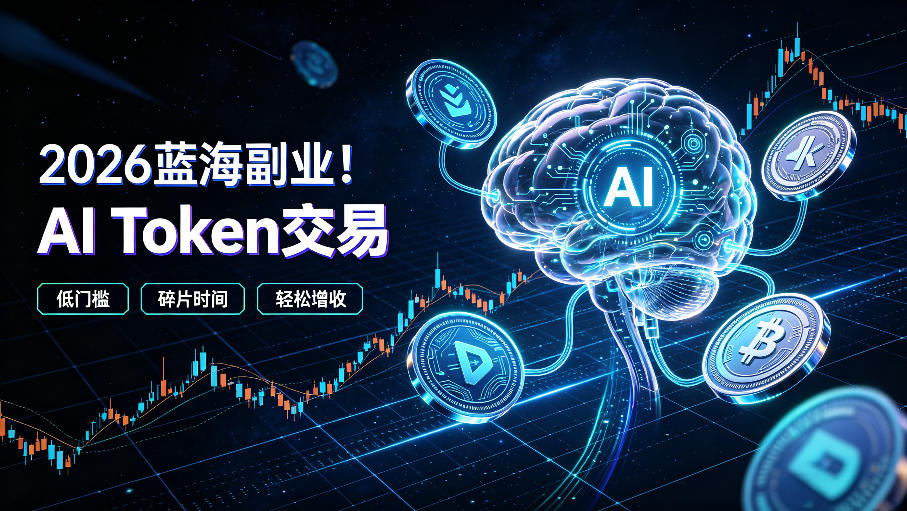 2026全新风口副业|AI智能Token交易,空闲时间轻松 賺 收益,无需全天盯盘【揭秘】-百盟网