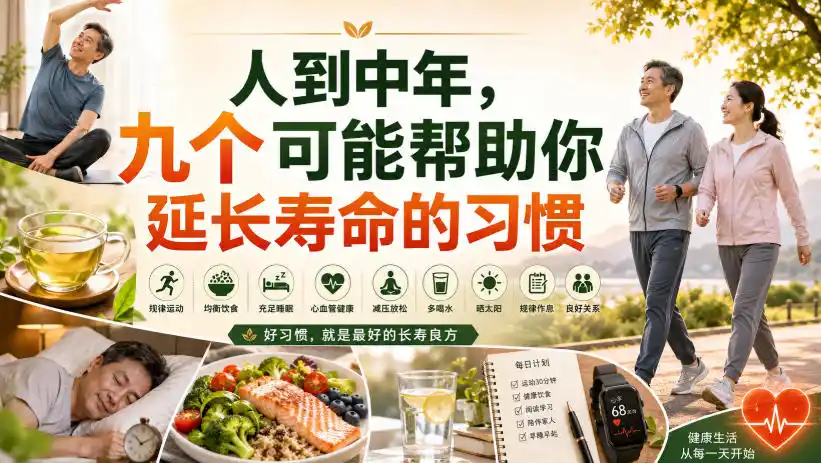 付费文章：人到中年，九个可能帮助你延长寿命的习惯-百盟网