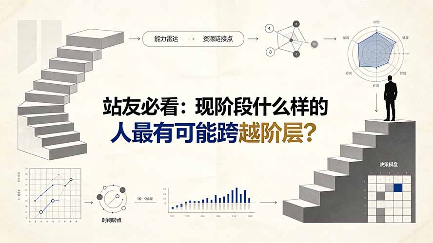 付费文章:站友必看:现阶段什么样的人最有可能跨越阶层?-百盟网