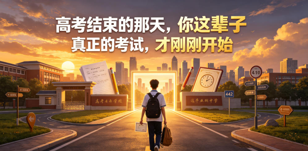 付费文章：高考结束的那天，你这辈子真正的考试，才刚刚开始-百盟网