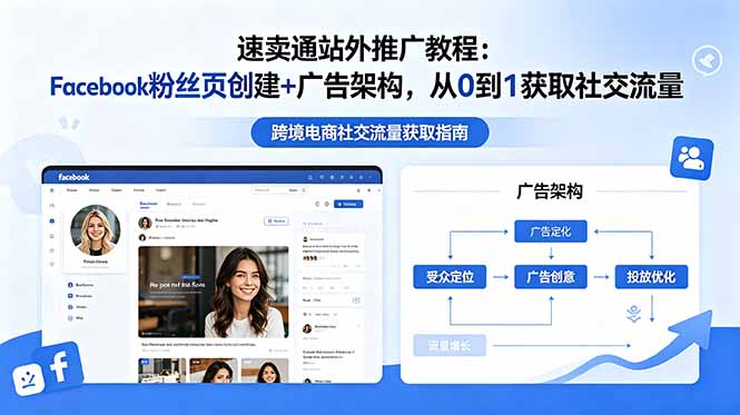 速卖通站外推广教程:Facebook粉丝页创建+广告架构,从0到1获取社交流量-百盟网