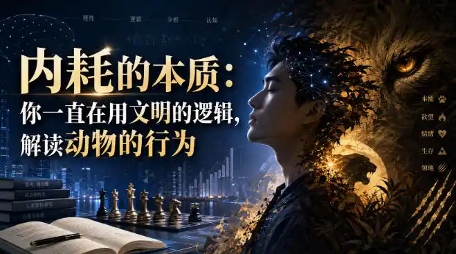 付费文章：内耗的本质：你一直在用文明的逻辑，解读动物的行为-百盟网