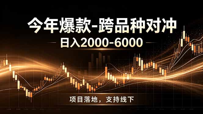 全新跨品种对冲模式上线！日稳定盈利 2000-6000，合规长久可批量放大-百盟网