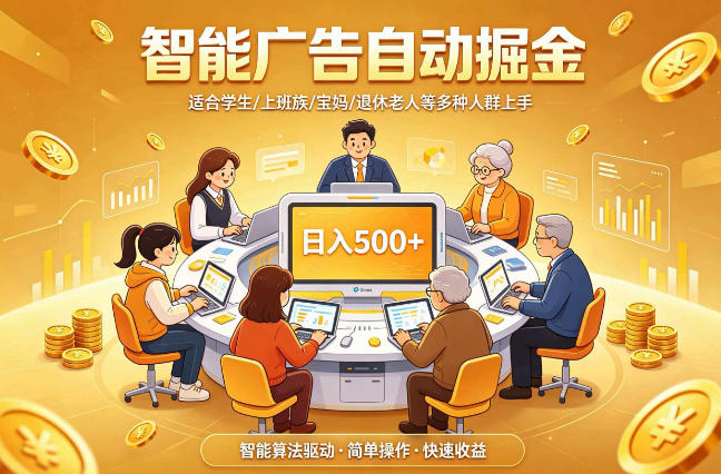 2026年最好做的项目:自动掘金项目,小白轻易上手,单日轻松收入500+【揭秘】-百盟网