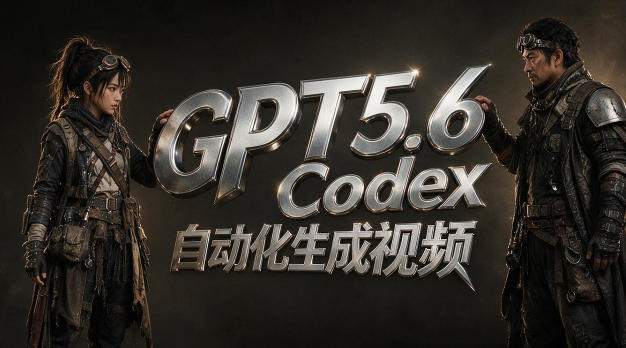 GPT5.6+Codex自动化生成视频全流程实战，从提示词设计、角色设定、封面海报，到视频生成思路与自动化工作流-百盟网