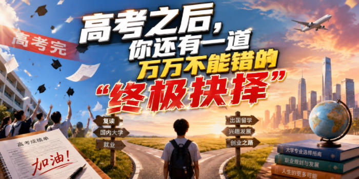 付费文章：高考之后，你还有一道万万不能错的“终极抉择”-百盟网