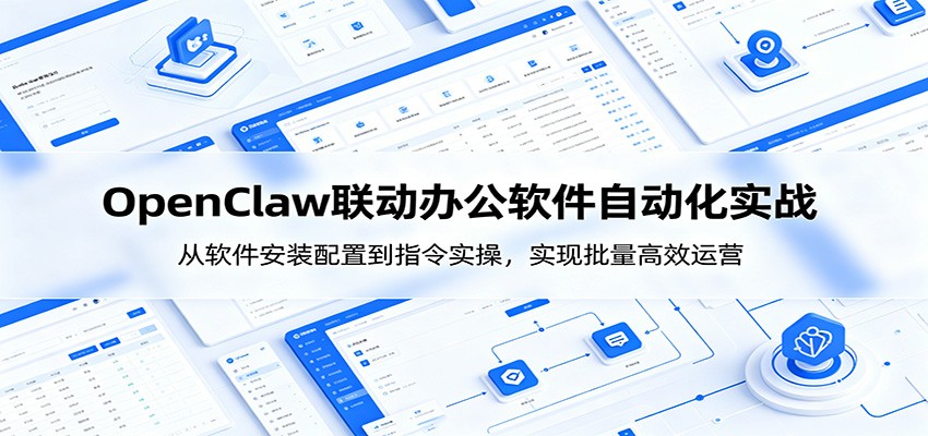 OpenClaw自动化实操课：从软件安装配置到指令实操，实现批量高效运营-百盟网