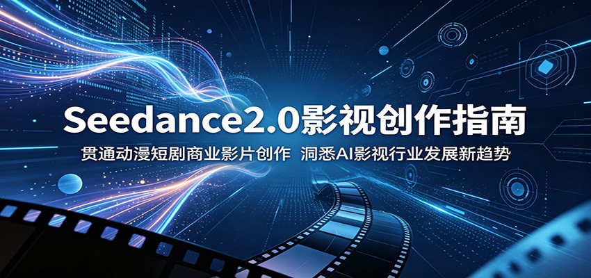 Seedance2.0影视创作指南：贯通动漫短剧商业影片创作，洞悉AI影视行业发展新趋势-百盟网