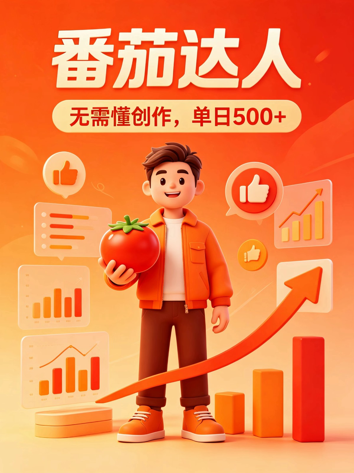 番茄小说达人全自动变现，普通人轻松日入500+-百盟网