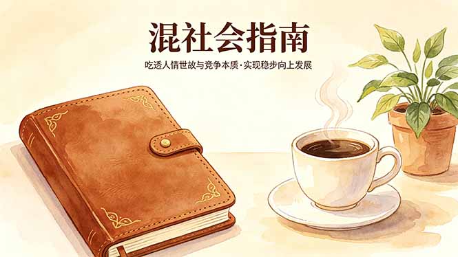 付费文章:混社会指南,吃透人情世故与竞争本质,实现稳步向上发展-百盟网