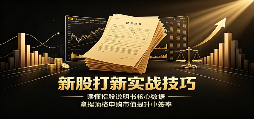 新股打新实战技巧：读懂招股说明书核心数据，拿捏顶格申购市值提升中签率-百盟网