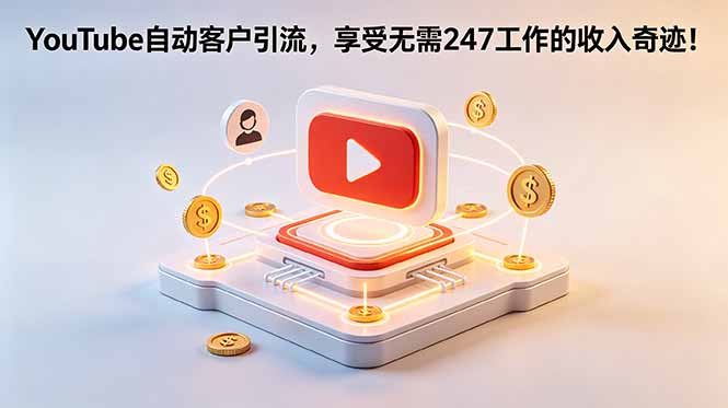 YouTube 自动客户引流，享受无需 247 工作的收入奇迹！【原创双语字幕】-百盟网
