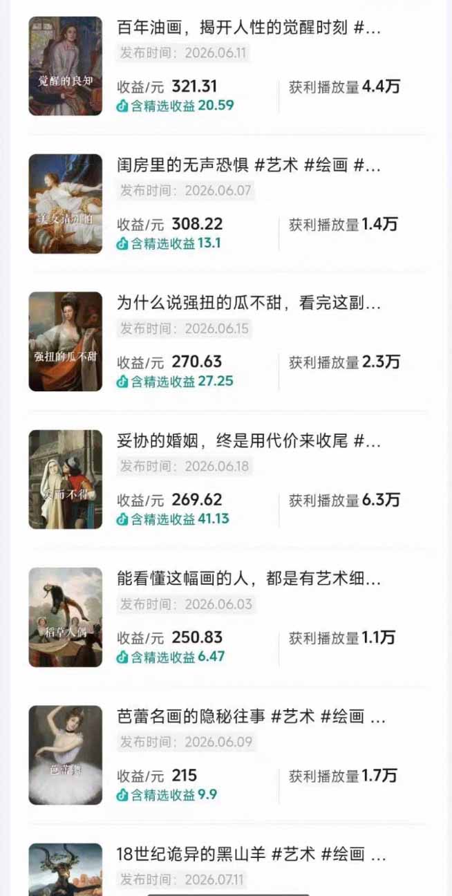 油画解说教学-398众筹来的技术:选题×对标×素材×文案×配音×剪辑×2天开精选×7天通9项权益-百盟网