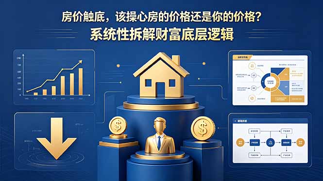 付费文章:房价触底,该操心房的价格还是你的价格?系统性拆解财富底层逻辑-百盟网
