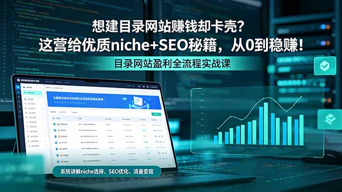 想建目录网站赚钱却卡壳?这营给优质 niche+SEO 秘籍,从 0 到稳赚!-百盟网