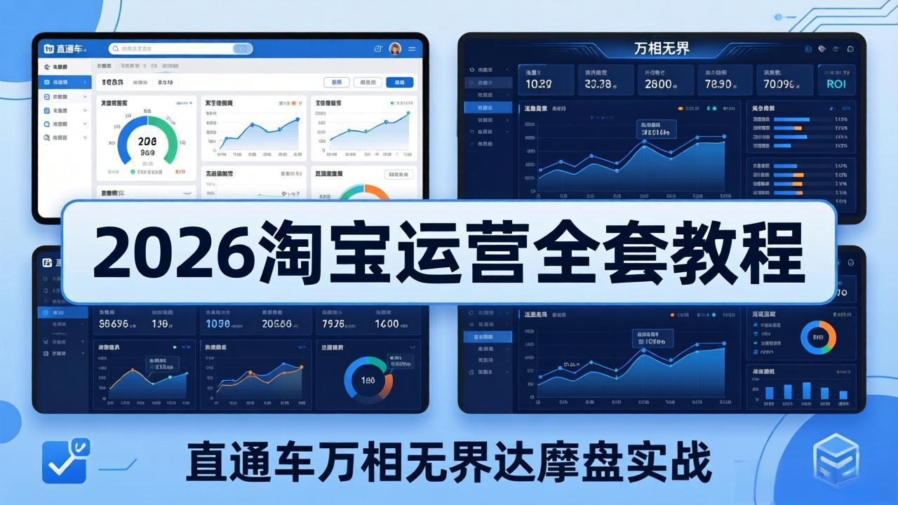 2026淘宝运营全套教程(更新7月-百盟网