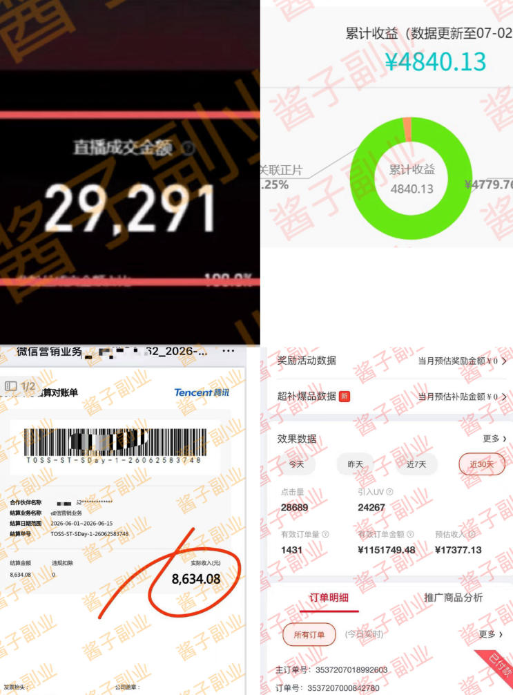 985十年互联网老兵亲测:2026年多个真实落地副业项目,手把手带你搭建被动收入管道(淘宝无人直播、TK拉新、代运营、CSGO……)【揭秘】-百盟网