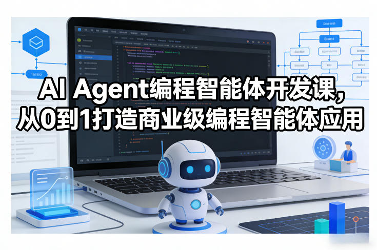 AI Agent编程智能体开发课，从0到1打造商业级编程智能体应用-百盟网