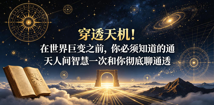 付费文章:穿透天机!在世界巨变之前,你必须知道的通天人间智慧一次和你彻底聊通透-百盟网
