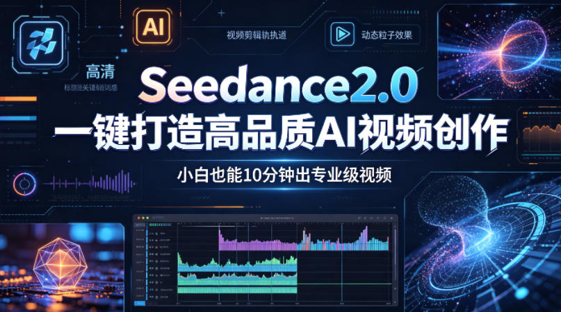 Seedance2.0一键打造高品质AI视频创作，小白也能10分钟出专业级视频-百盟网