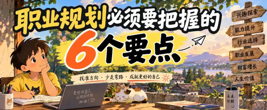 付费文章：职业规划必须要把握的6个要点-百盟网