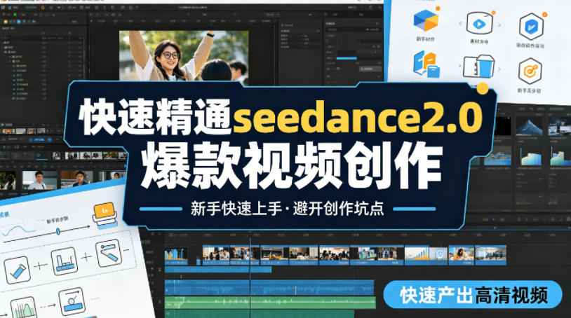快速精通seedance2.0爆款视频创作,快速产出高清视频,避开大量创作坑点,新手也能快速上手-百盟网