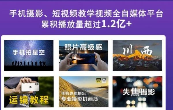 2022玩转手机影像全系课,零基础的小白也能进阶成为手机摄影专业人士-百盟网