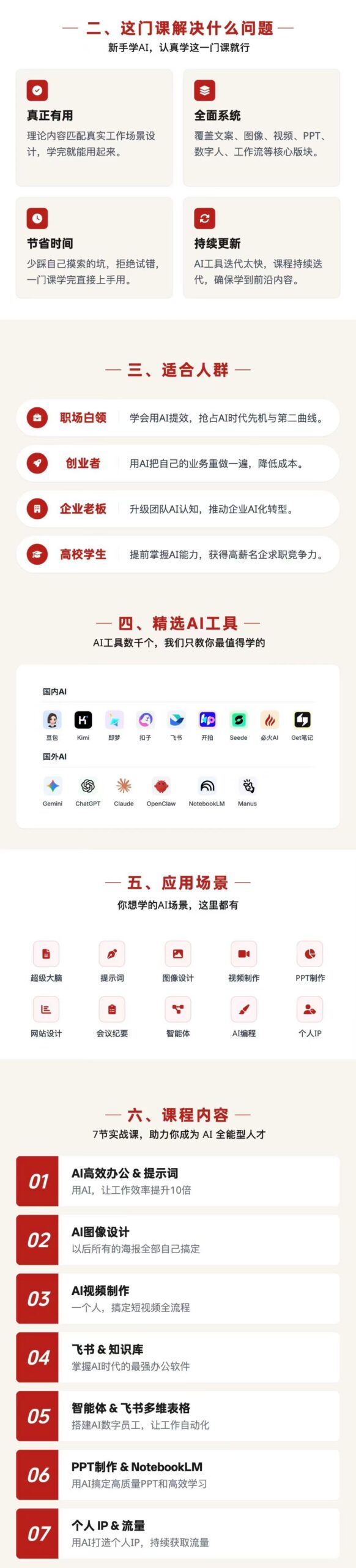 AI全能人才训练营:2周掌握文案×图像×视频×PPT×数字人×工作流,超越80%的人-百盟网