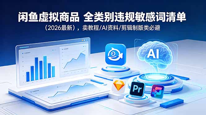 闲鱼虚拟商品 全类别违规敏感词清单(2026最新-百盟网