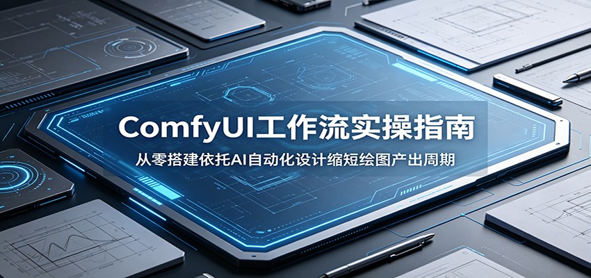ComfyUI 工作流实操指南：从零搭建依托AI自动化设计缩短绘图产出周期-百盟网