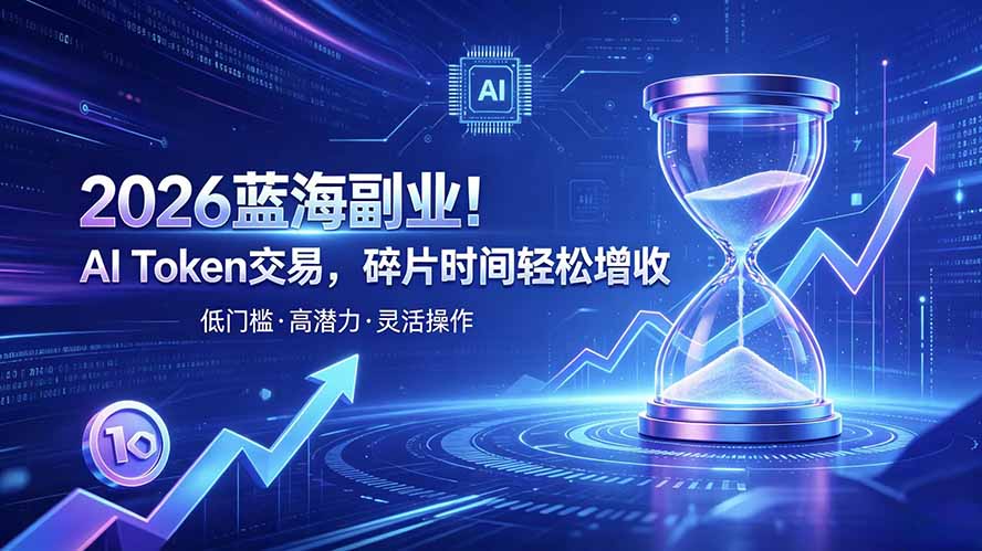 AI Token算力赛道!普通人可入局的数字副业-百盟网