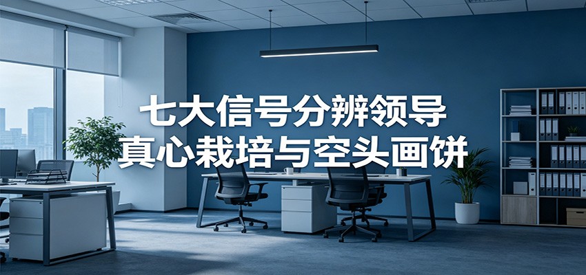 付费文章《七大信号分辨领导真心栽培与空头画饼》读懂管理背后人性逻辑-百盟网