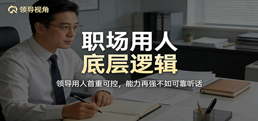 公众号付费文章：职场用人底层逻辑，领导用人首重可控，能力再强不如可靠听话-百盟网