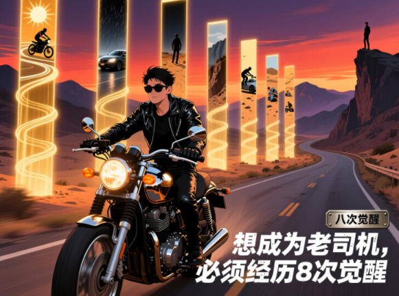 付费文章：想成为老司机，必须经历8次觉醒-百盟网